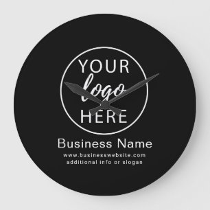 Minimalistisch Zakelijk Logo Ontwerp Grote Klok