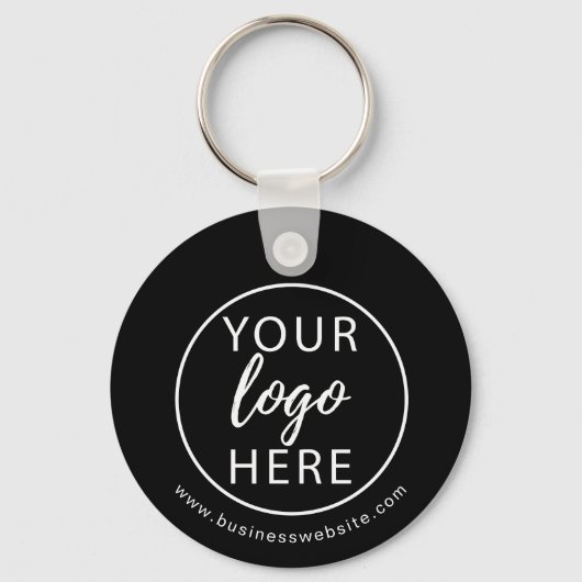 Minimalistisch Zakelijk Logo Ontwerp Sleutelhanger (Voorkant)