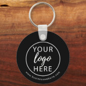Minimalistisch Zakelijk Logo Ontwerp Sleutelhanger (Voorkant)