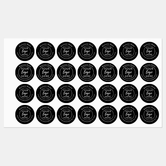 minimalistisch Zakelijk Logo op Maat Labels (Vel)