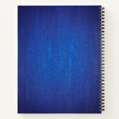 Minimalistisch zakelijk Notitieboek (Achterkant)