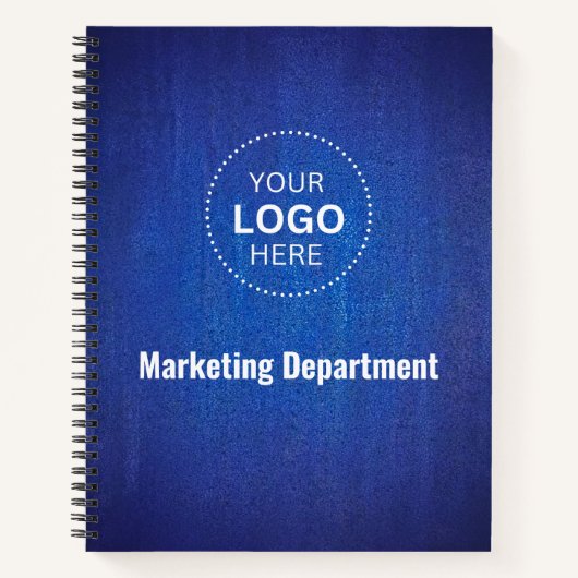 Minimalistisch zakelijk Notitieboek (Voorkant)