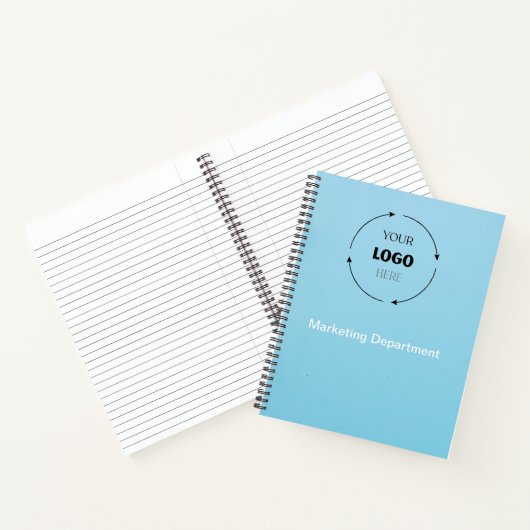 Minimalistisch zakelijk Notitieboek (Binnen)