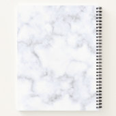 Minimalistisch zakelijk Notitieboek (Achterkant)