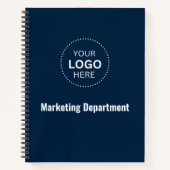 Minimalistisch zakelijk Notitieboek (Voorkant)