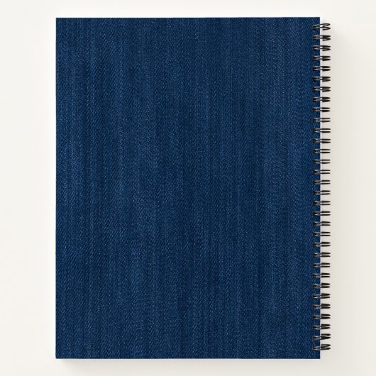 Minimalistisch zakelijk Notitieboek (Achterkant)