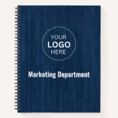 Minimalistisch zakelijk Notitieboek (Voorkant)