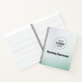 Minimalistisch zakelijk Notitieboek (Binnen)