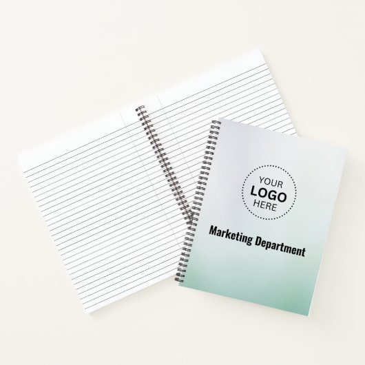 Minimalistisch zakelijk Notitieboek (Binnen)