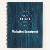 Minimalistisch zakelijk Notitieboek (Voorkant)