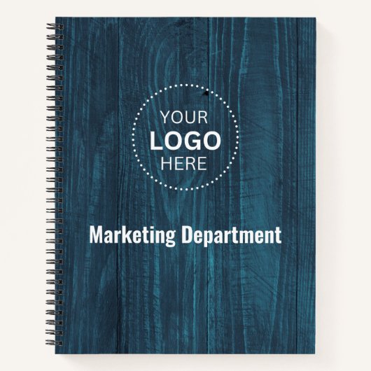 Minimalistisch zakelijk Notitieboek (Voorkant)