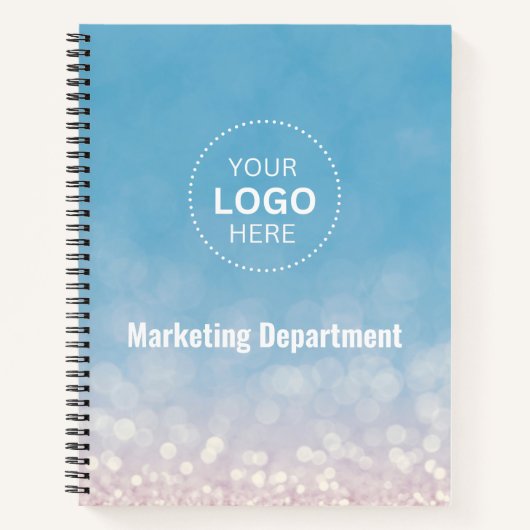 Minimalistisch zakelijk Notitieboek (Voorkant)