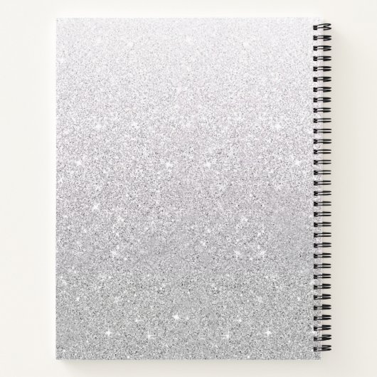 Minimalistisch zakelijk Notitieboek (Achterkant)