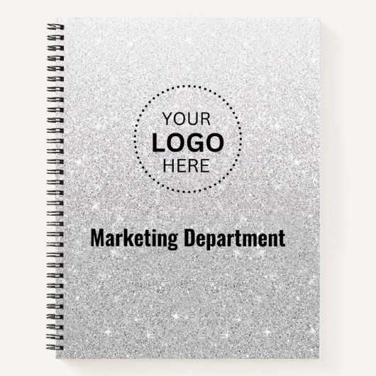 Minimalistisch zakelijk Notitieboek (Voorkant)