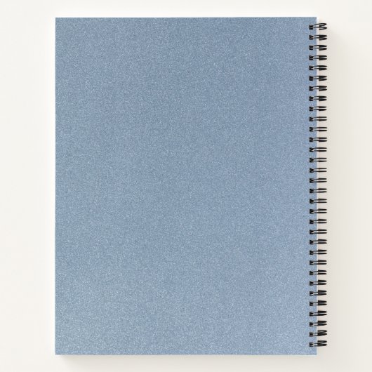 Minimalistisch zakelijk Notitieboek (Achterkant)