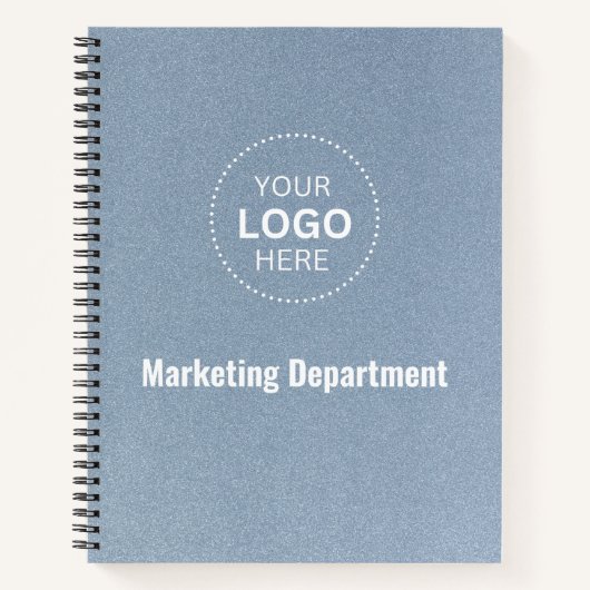 Minimalistisch zakelijk Notitieboek (Voorkant)