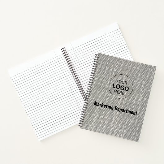 Minimalistisch zakelijk Notitieboek (Binnen)