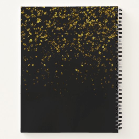 Minimalistisch zakelijk Notitieboek (Achterkant)