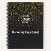 Minimalistisch zakelijk Notitieboek (Voorkant)