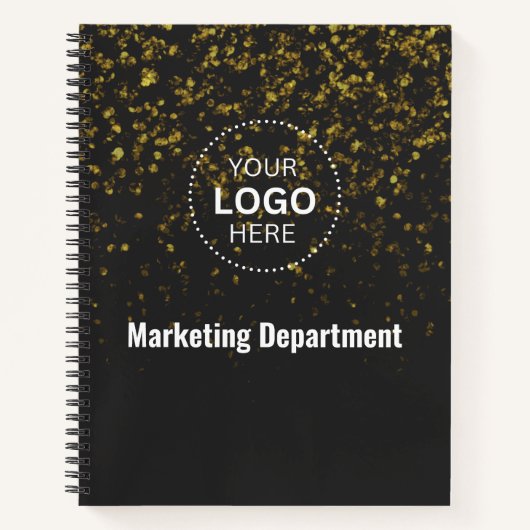 Minimalistisch zakelijk Notitieboek (Voorkant)