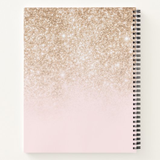 Minimalistisch zakelijk Notitieboek (Achterkant)