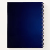 Minimalistisch zakelijk Notitieboek (Achterkant)