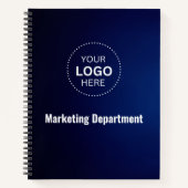 Minimalistisch zakelijk Notitieboek (Voorkant)