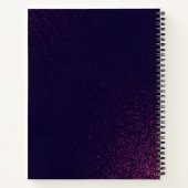 Minimalistisch zakelijk Notitieboek (Achterkant)