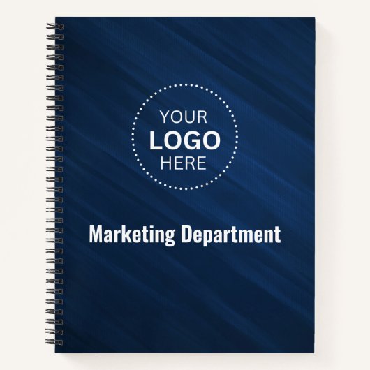 Minimalistisch zakelijk Notitieboek (Voorkant)