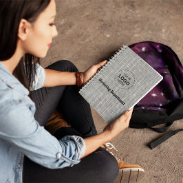 Minimalistisch zakelijk Notitieboek