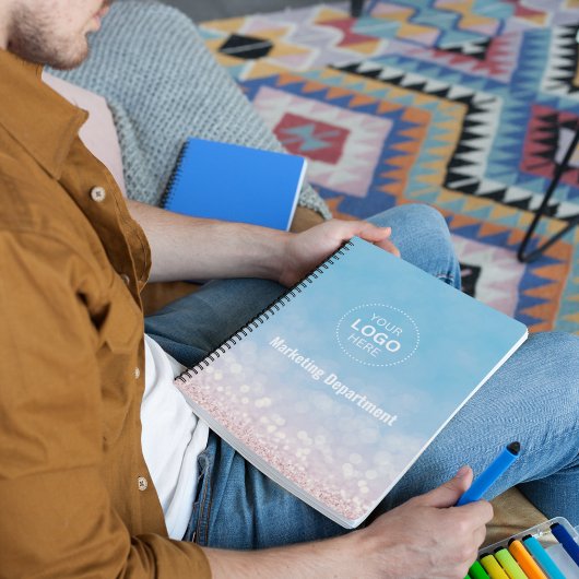 Minimalistisch zakelijk Notitieboek