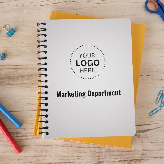 Minimalistisch zakelijk Notitieboek