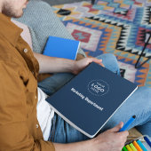 Minimalistisch zakelijk Notitieboek