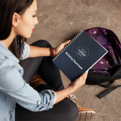 Minimalistisch zakelijk Notitieboek