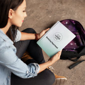 Minimalistisch zakelijk Notitieboek