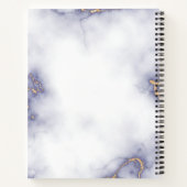 Minimalistisch zakelijk Notitieboek (Achterkant)