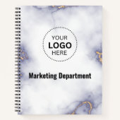 Minimalistisch zakelijk Notitieboek (Voorkant)