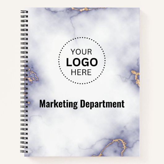 Minimalistisch zakelijk Notitieboek (Voorkant)