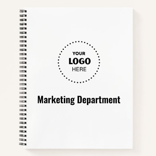 Minimalistisch zakelijk notitieboek (Voorkant)