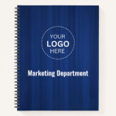 Minimalistisch zakelijk Notitieboek (Voorkant)