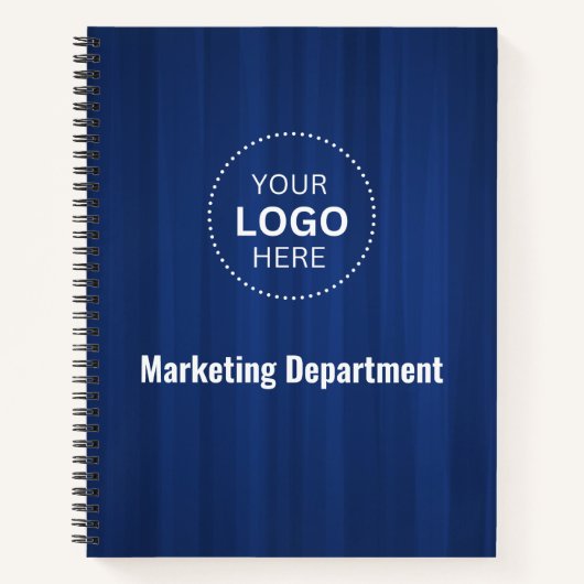 Minimalistisch zakelijk Notitieboek (Voorkant)