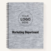 Minimalistisch zakelijk Notitieboek (Voorkant)