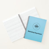 Minimalistisch zakelijk notitieboek (Binnen)