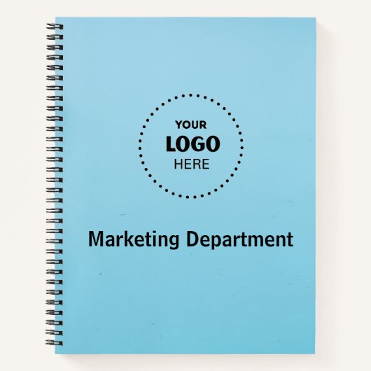 Minimalistisch zakelijk notitieboek (Voorkant)