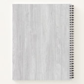 Minimalistisch zakelijk Notitieboek (Achterkant)