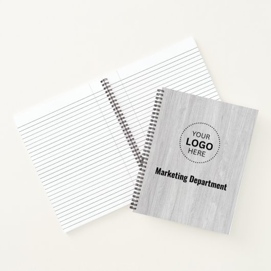 Minimalistisch zakelijk Notitieboek (Binnen)