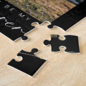 Minimalistisch Zal je mijn Ring Bearer Photo donke Legpuzzel (Zijkant)