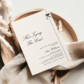 Minimalistisch Ze is het knopen van de knoop boog Kaart