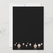 minimalistisch Zeeen shell-Vrijgezellenfeest Kaart (Achterkant)