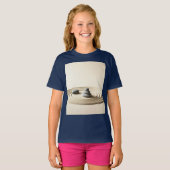 Minimalistisch Zen Garden T-shirt ontwerp – Rust (Voorkant volledig)
